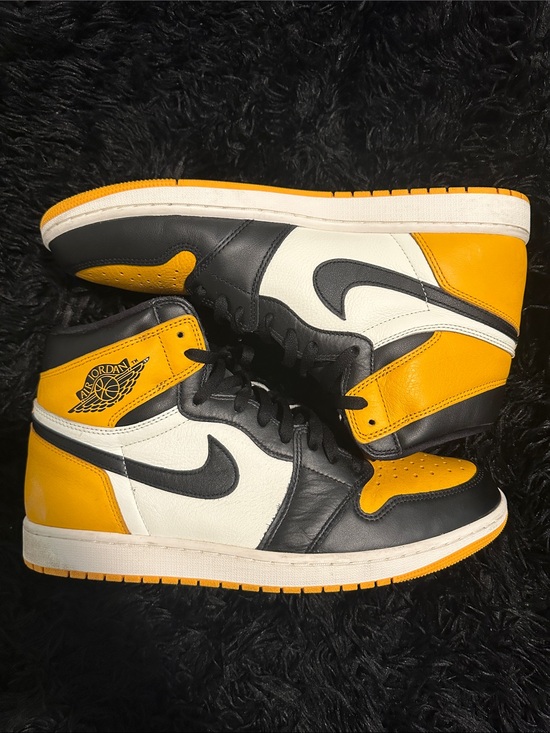 Jordan Other - Nike Air Jordan 1 High Men’s - Yellow/Black/White (Taxi)